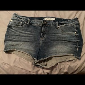 Torrid frayed bottom size 20 shorts